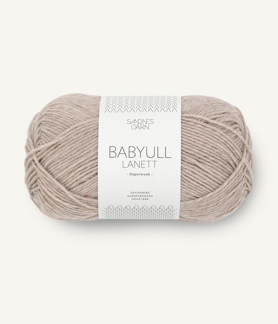 Hovedbilde Babyull Lanett 2650Beige Melange